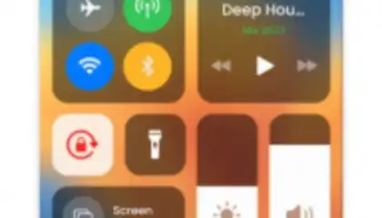 Control Center Simple - iOS Control Center