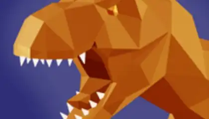 Origami dinosaurs paper shapes